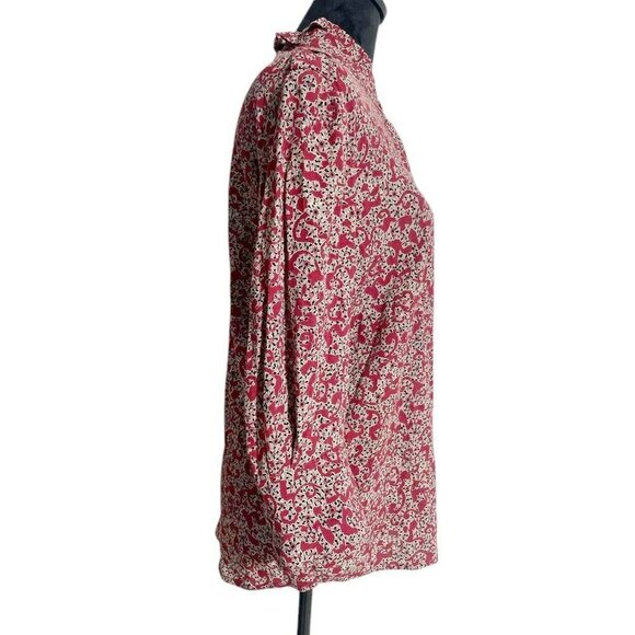 ba&sh Size XS  Catty Ruffle-Collar Blouse Button Down - Picture 4 of 8